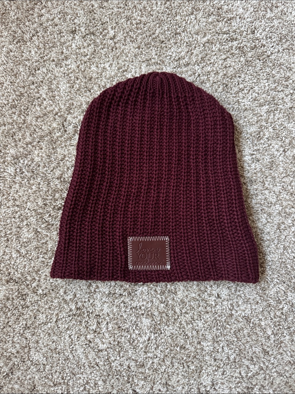 Love Your Melon 100% cotton Knit Beanie Hat